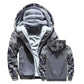 mens winter jackets uk offers Realxizi Winter Dark Grey  Men Jacket Casual Pose