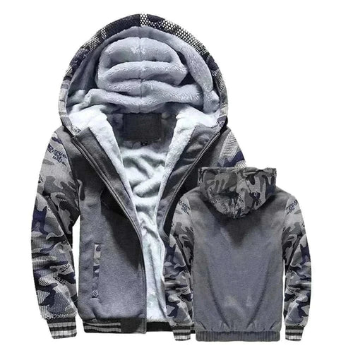 winter coats men offers Realxizi Winter Dark Grey  Men Jacket Casual Pose