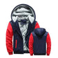 mens winter jackets uk offers Realxizi Winter Navy Blue Red Men Jacket Casual Pose
