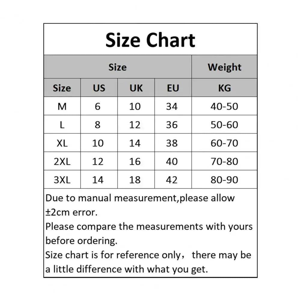 Winter Man Warm Fleece Lined Size Chart
