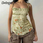 Women Wearing Darlingaga fairycore camis top