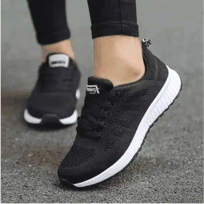 Women In Black Casual Shoes