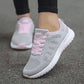 Women In Grey Pink Casual Shoes 