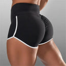 Women Summer Shorts for Sports Black Back View