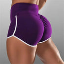 Women Summer Shorts for Sports Purple