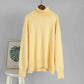 Women Wearing Sweater Autumn Winter New High Neck