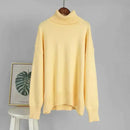 jumpers offers Women Wearing Sweater Autumn Winter New High Neck