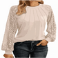 summer tops uk, Women's Round White Lantern Long Casual Top