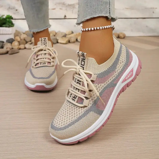 Women's shoes summer 2026 Khaki Pink