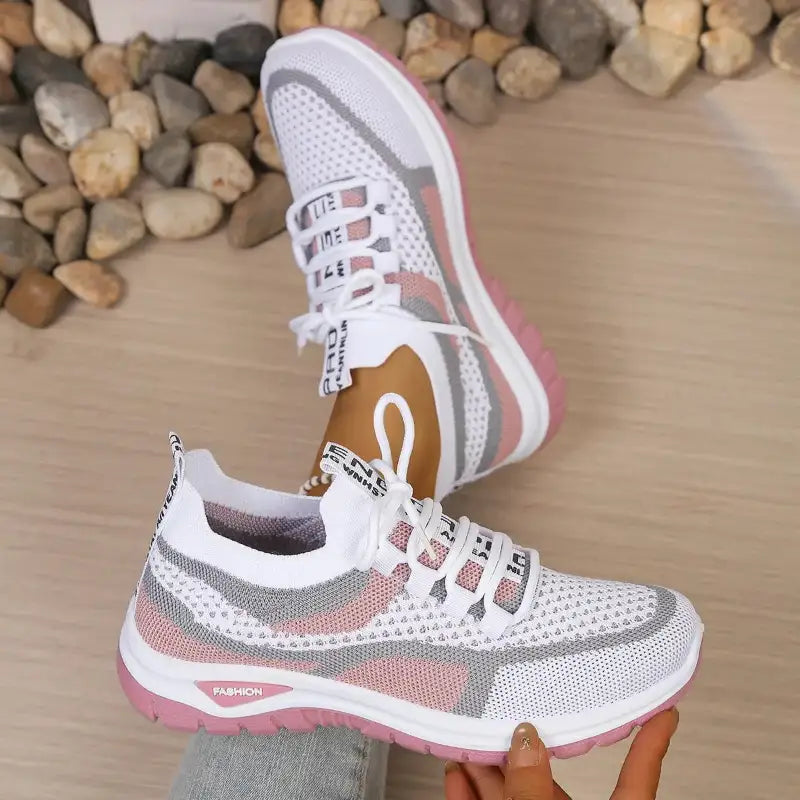 Women's shoes summer 2026 White Pink