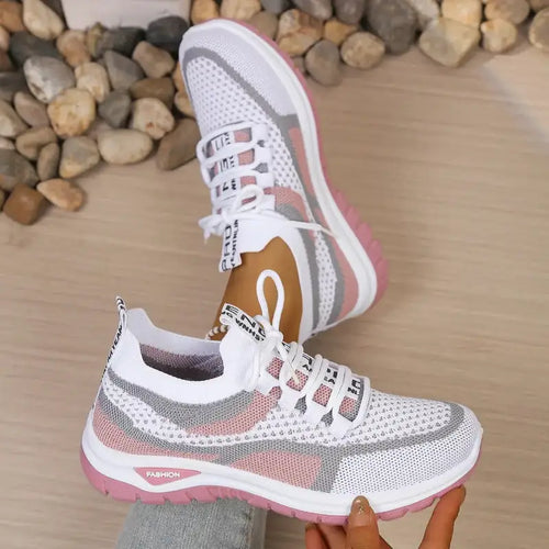 Women's shoes summer 2026 White Pink