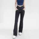 Yoga Jeans for Women Dark Blue
