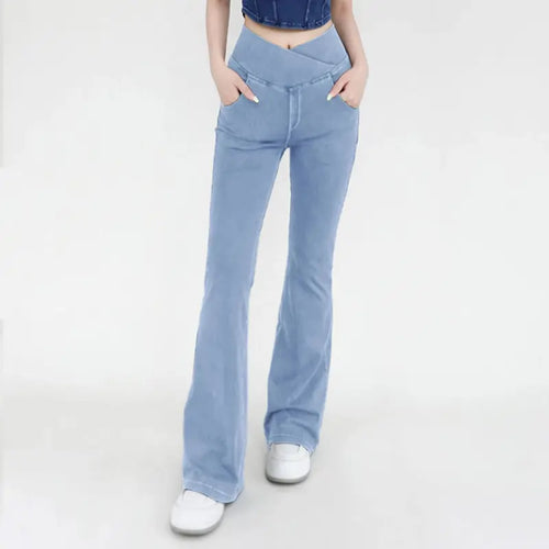 Yoga Jeans for Women Light Blue