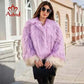  Astrid Faux Fur Coat Women 2024 Winter Loose