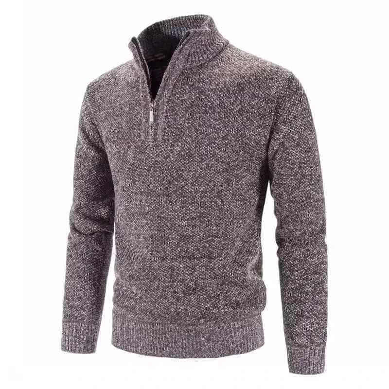 Autumn Winter Thick Knitted Sweater - Sweaters 