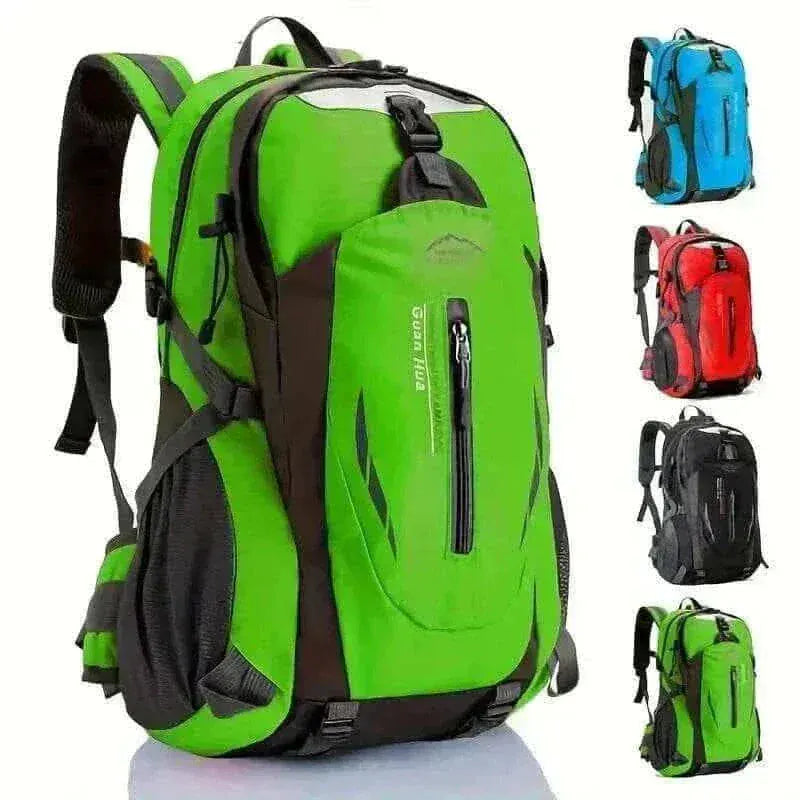 backpack uk offers Outdoor Green Backpack Men's Large Capacity Travel 15kg