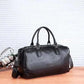 Leather Gym Bag-BLACK  PU LEATHER GYM BAG.