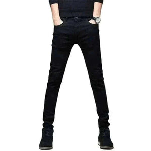 buy jeans uk -Black Ripped Jeans Casual Outfit.