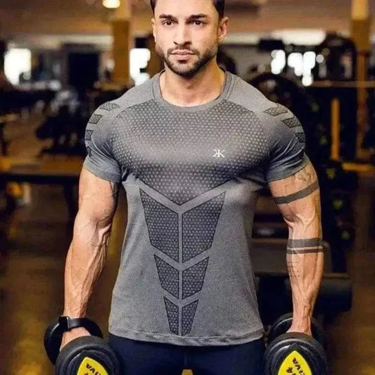 mens t shirts uk, BREATHABLE QUICK DRY FITNESS TOP.