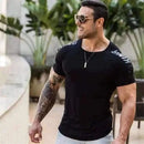 mens t shirts uk, BREATHABLE QUICK DRY FITNESS TOP.