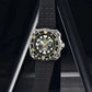 CAMOUFLAGE HOLLOW DIAL MECHANICAL WATCH.