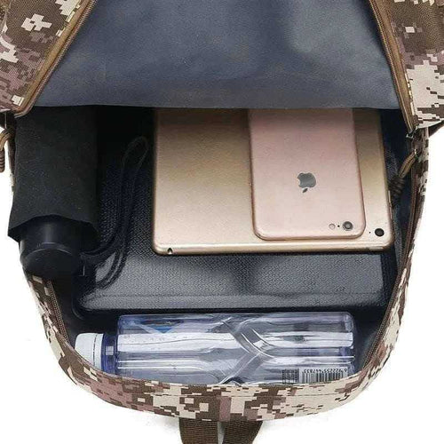 best travel backpack- Camouflage Outdoor Backpack.