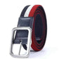 Men Belt -CANVAS REVERSIBLE BELT WITHOUT HOLES.