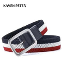 Men Belt -CANVAS REVERSIBLE BELT WITHOUT HOLES.