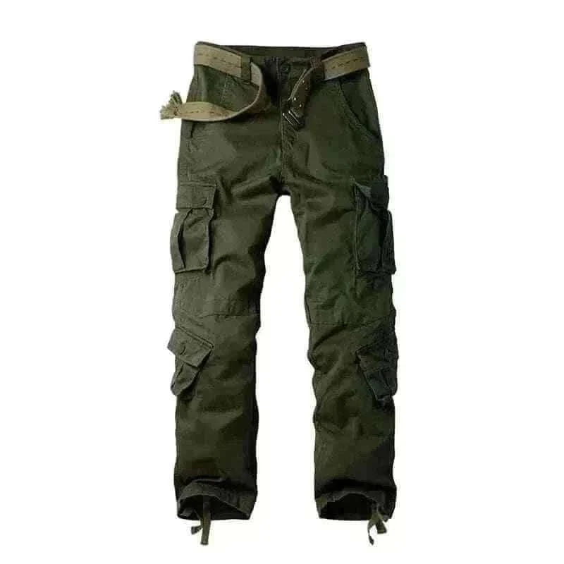 cargo pants uk - Men's Cotton Cargo Pants