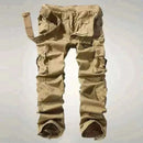 cargo pants uk-Men's Cotton Cargo Pants.