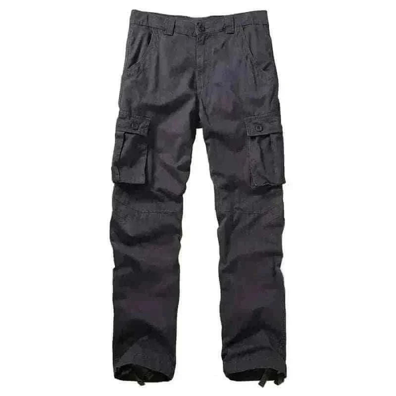 cargo pants uk-Men's Cotton Cargo Pants.
