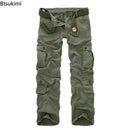 cargo pants uk -Men's Cotton Cargo Pants.