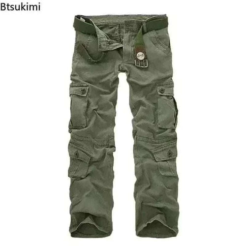 cargo pants uk -Men's Cotton Cargo Pants.