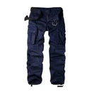 cargo pants uk-Men's Cotton Cargo Pants.