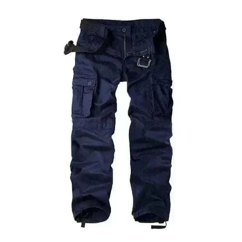 cargo pants uk-Men's Cotton Cargo Pants.