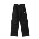 cargo pants-MULTI POCKET CARGO PANTS.