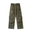 cargo pants- MULTI POCKET CARGO PANTS.