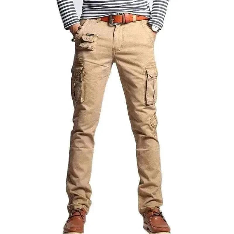 cargo pants | SLIM FIT MILITARY CARGO PANTS