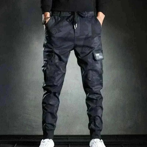 cargo pants offers Men's Casual Pants Streetwear Quick Dry Sweatpants Men Clothing Trend Korean Harem Pants Mens Daily Loose Trousers.