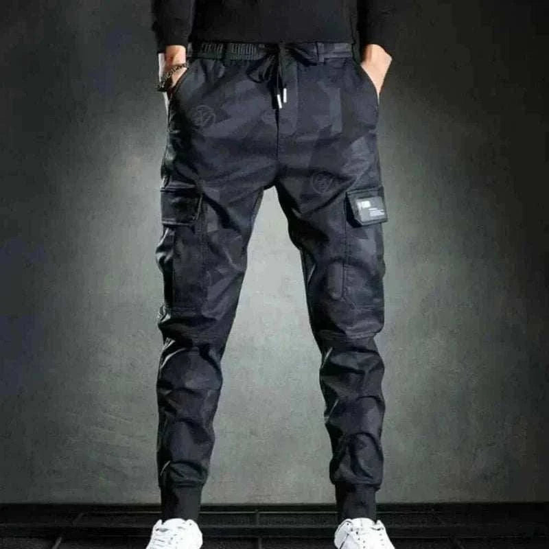 cargo pants | Men's Casual Pants Streetwear Quick Dry Sweatpants