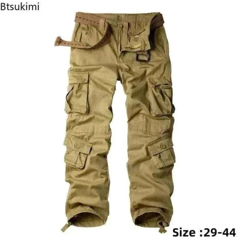 cargo pants | Btsukimi Men's Cotton Cargo Pants