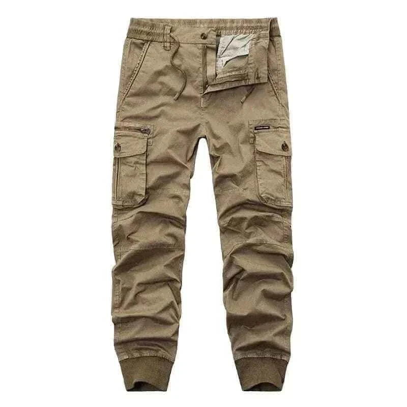 Men Cargo Pants - COOL COTTON SWEATPANTS.