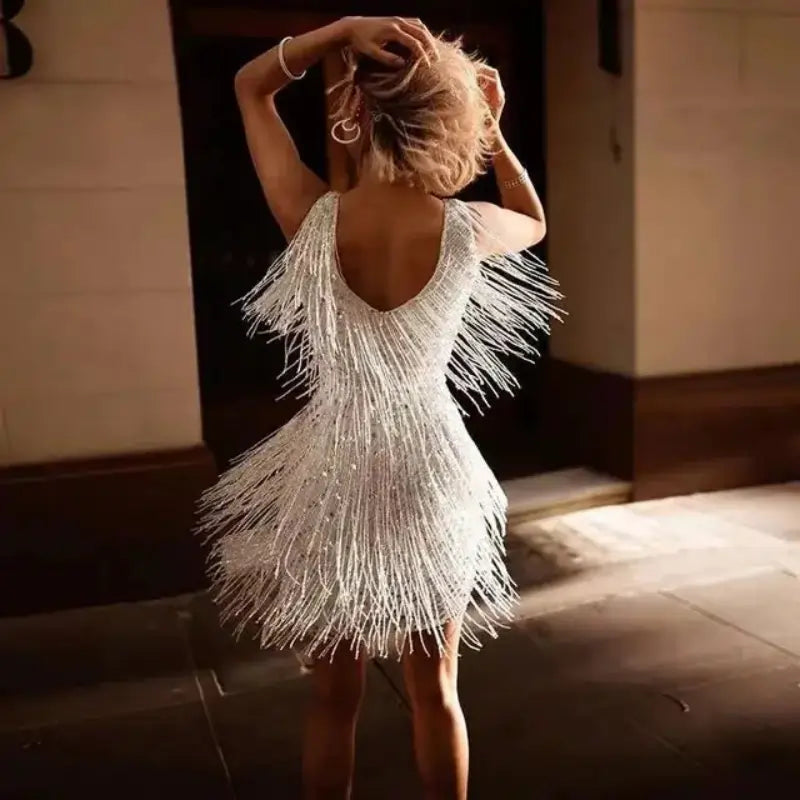 dresses uk | Dresses For Women 2026 Curvy Tallas White Back View