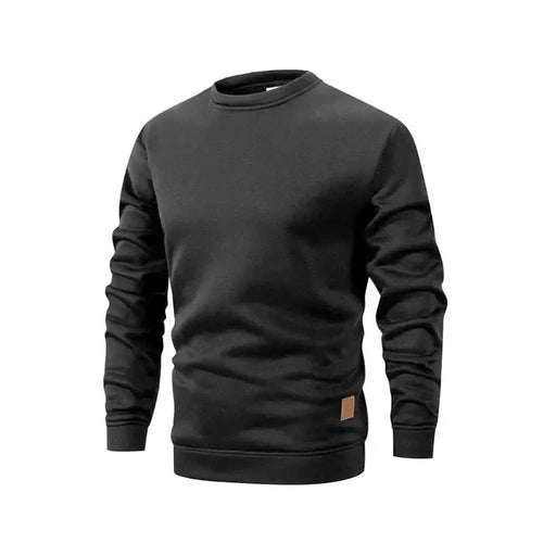 sweaters offers Men's Long Sleeve Black Sweaters Maroon Crew Neck