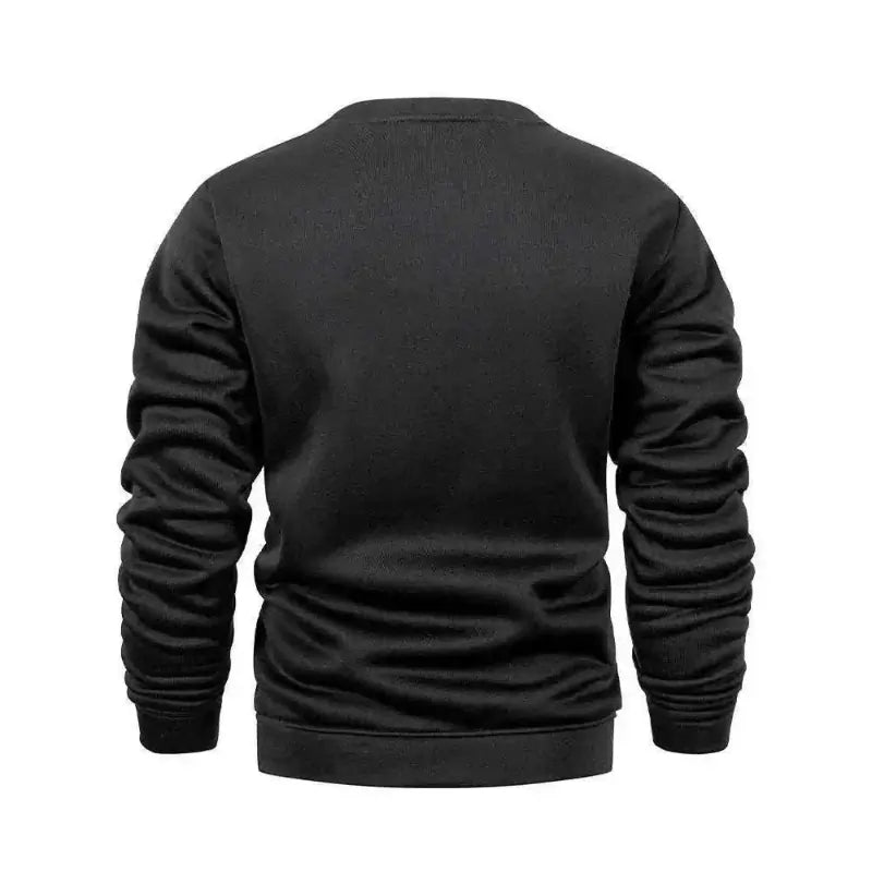 sweaters offers Men's Long Sleeve Sweaters Crew Neck Back View
