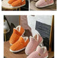 Kidmi Men Plush Fur Slippers Winter Warm