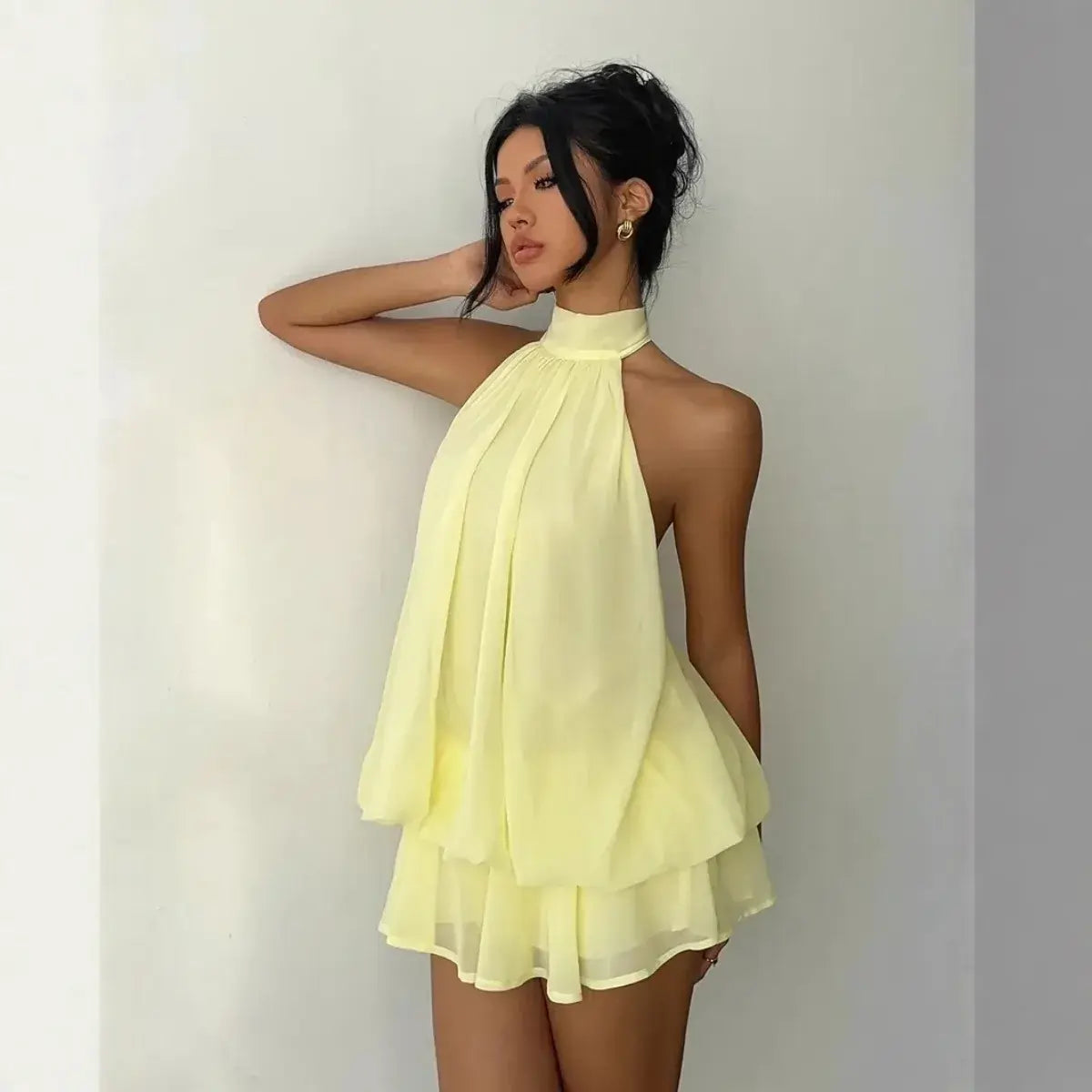 Women's Halter Neck Dress | Clothing Casual UK