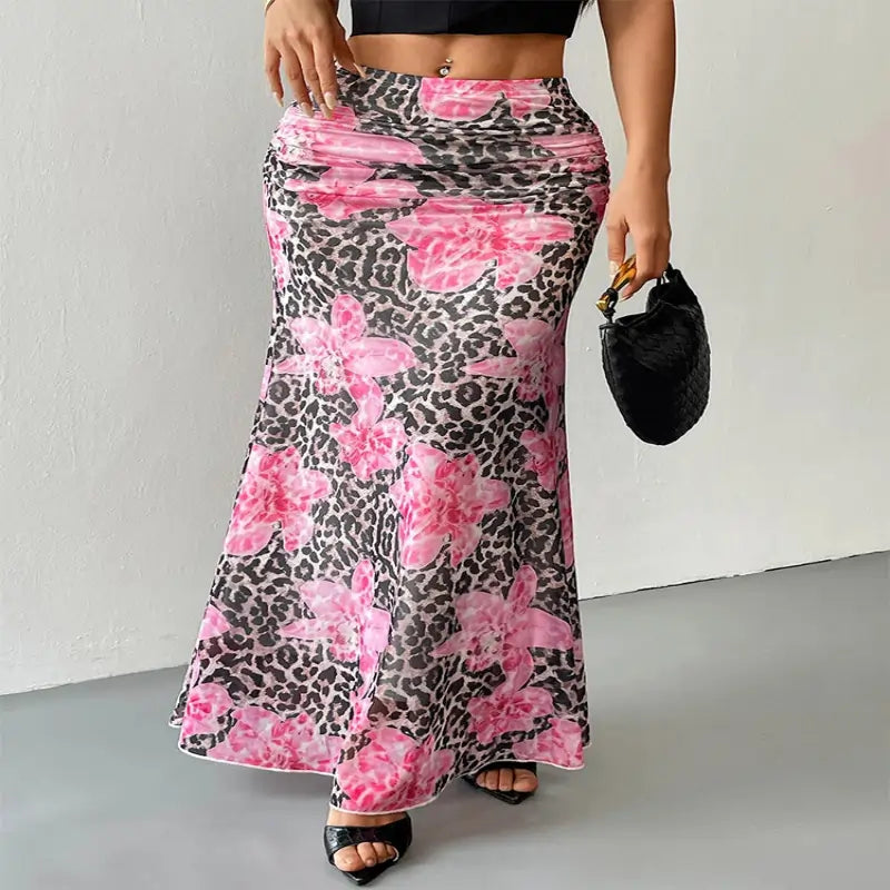 ladies skirts uk | Women's Skirt Elegant Female Casual Slim Versatile Knitted Pink Black
