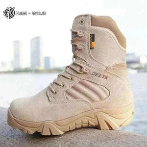 Men's Leather Boots- LEATHER TACTICAL BOOTS.