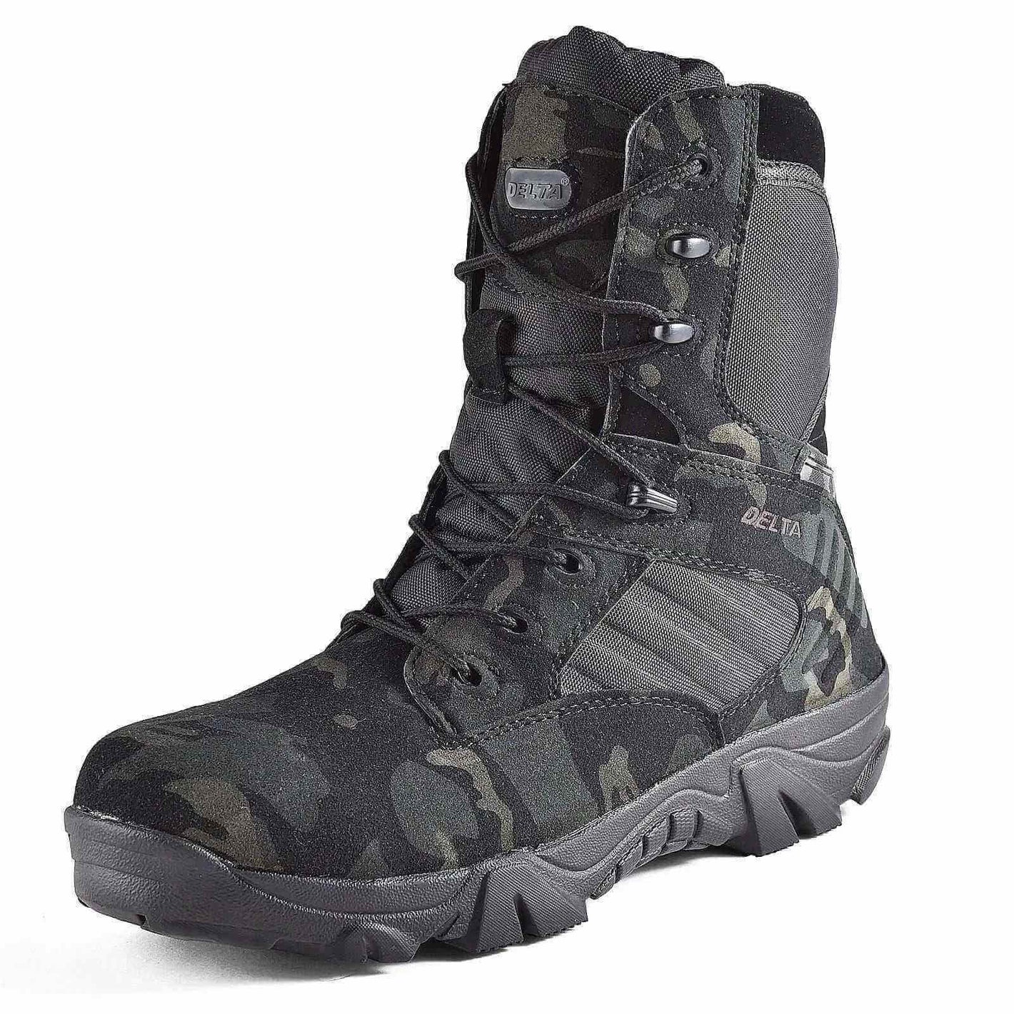 Men's Leather Boots- LEATHER TACTICAL BOOTS.